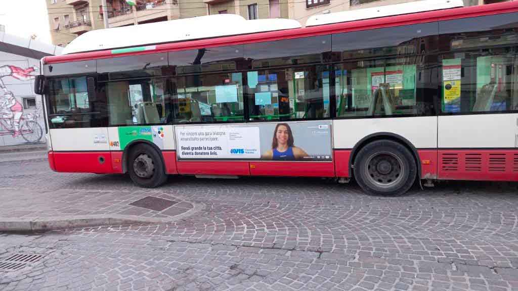 LPE Libenzi Pubblicita Esterna - Sidebanner Autobus